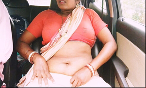Indian House Maid Car Sex with House Woner in Jingle Road. Telugu Dirty Talks.